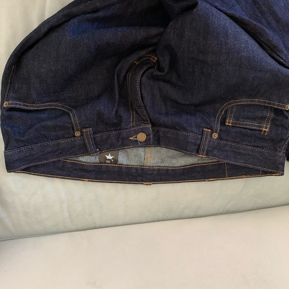 Men’s, dark blue jeans, size 40, gently worn - Picture 3 of 3